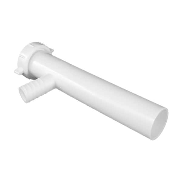 The Plumber's Choice 1-1/2 in. Dia x 3/4 in. Side Inlet x 8 in. L Polypropylene Branch Tailpiece Trap for Tubular Drain Applications