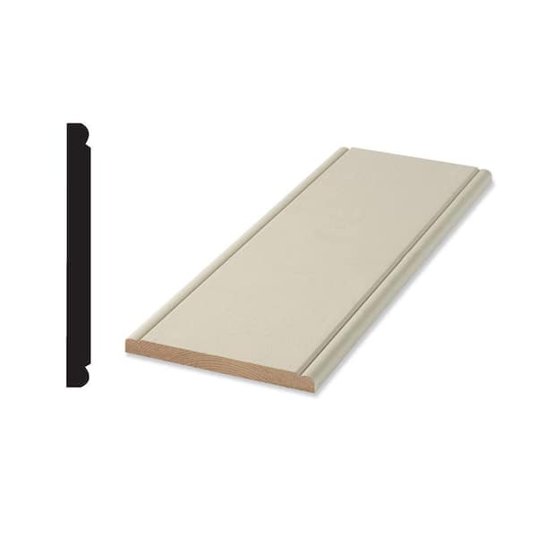 WP 959H 7/16 in. x 4-1/2 in. Pimed Finger-Jointed Chair Rail Moulding