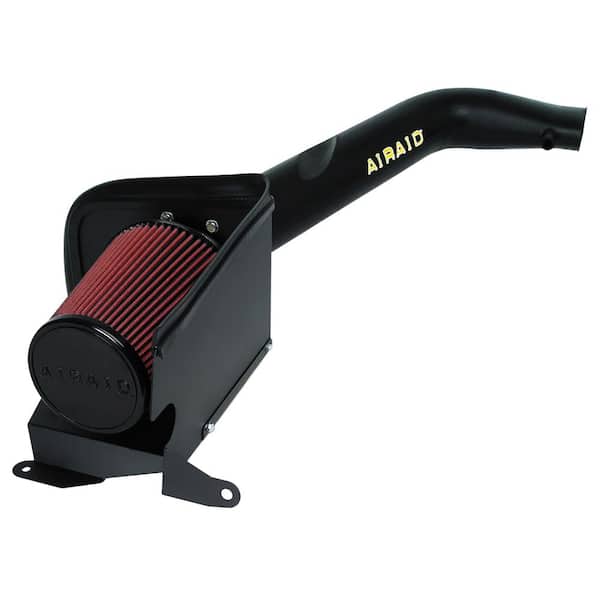 AIRAID 03-06 Jeep Wrangler 2.4L CAD Intake System w/ Tube (Oiled / Red Media)