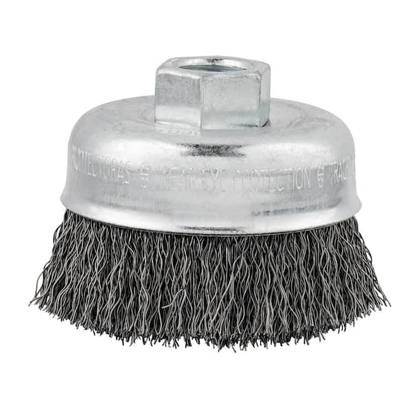 Milwaukee 48-52-1350 4 in. Knot Wire Cup Brush - Carbon Steel