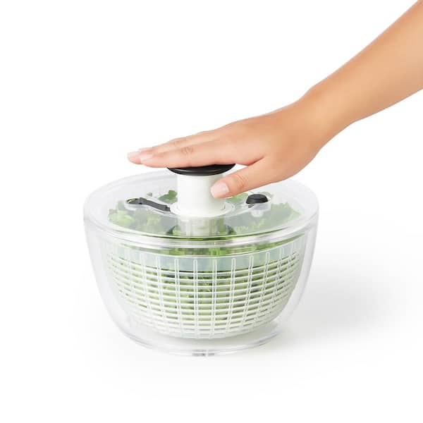 OXO Good Grips Salad Spinner 5 Quart Clear : arthritis friendly
