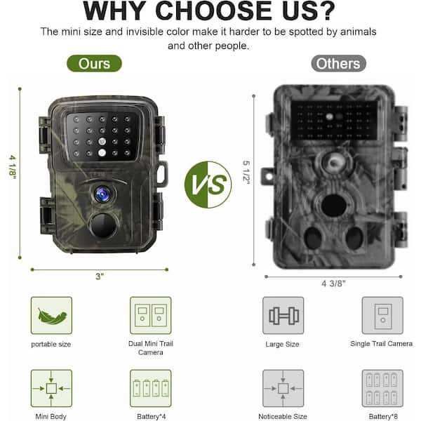 BLAZEVIDEO Outdoor HD 24MP 1080P Deer Trail Game Camera with Night V BLAZEVIDEO Outdoor HD 24MP 1080P Deer Trail Game Camera with Night V