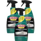 24 oz. Granite and Stone Countertop Cleaner and Polish Spray (3-Pack)