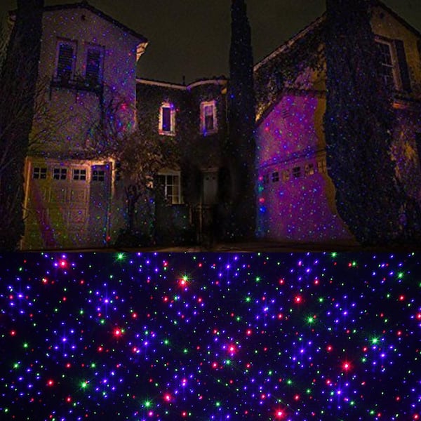 LEDMALL 3-Light Multi-Color Outdoor Garden Laser Christmas Lights with RF Remote  Control LL-LM-RGBMP-002 - The Home Depot