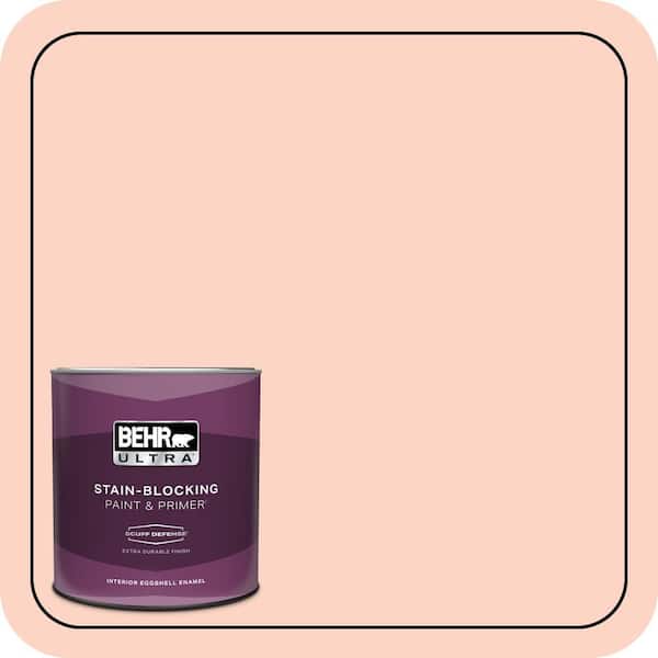 BEHR ULTRA 1 qt. #210A-2 Coral Dune Extra Durable Eggshell Enamel Interior Paint & Primer