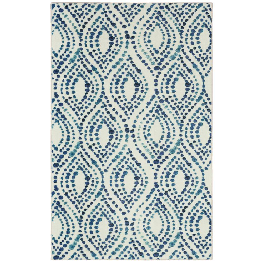 Mohawk Prismatic Dotted Ogee 4' x 6' Area Rug