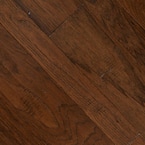 Distressed Barrett Hickory 3/8 in.T x 3-1/2 in. 6-1/2 in. W Varying Length Click Lock Hardwood Floor (26.25 sq.ft./case)
