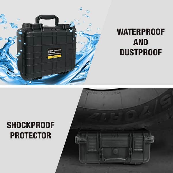 Waterproof Dry Sealed Box, Shockproof Case Storage Organizer