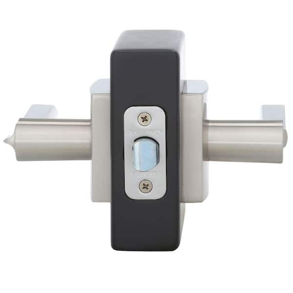 Prestige Spyglass Satin Nickel Bed/Bath Door Handle