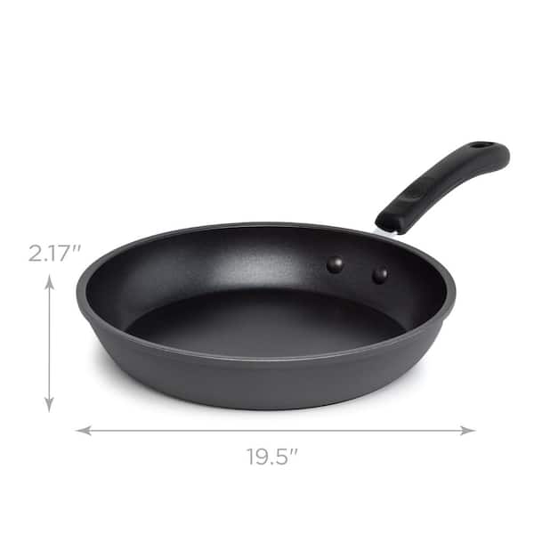 Ecolution Farmhouse 11 in. Cast Iron Frying Pan in Black EOBK-5128 - The  Home Depot