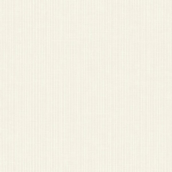 Unbranded Italian Style Cream/Beige Distressed Pinstripe Design Sheen Finish Vinyl on Non-woven Non-pasted Wallpaper Sample