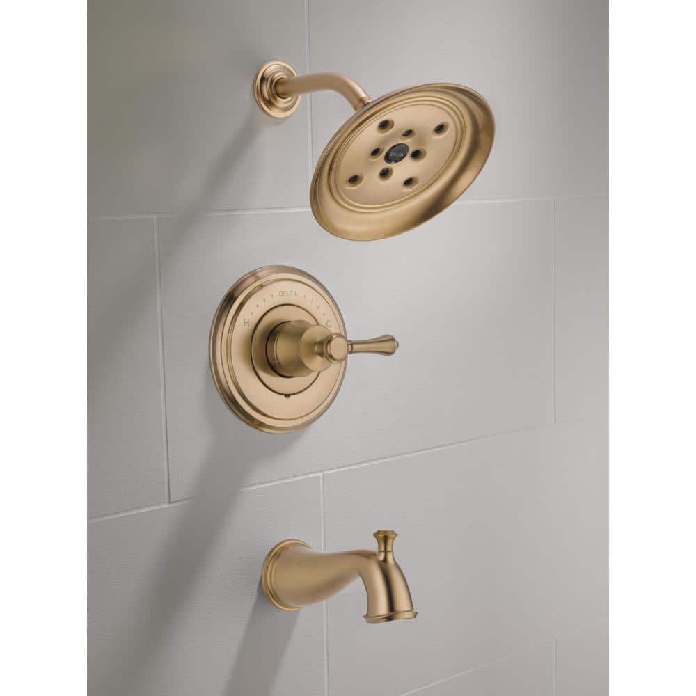 Classic 7 7/8" Bronze Rain Showerhead with WaterSense Technology
