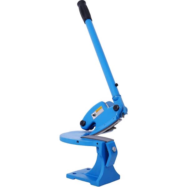 Amucolo Throatless Shear, Industrial Multi-Purpose Throatless Shear Curved Blade Cutter