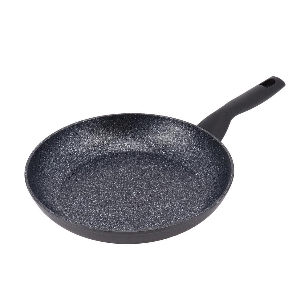 Korkmaz Nora 7-Piece Black Aluminum Nonstick Cookware Set