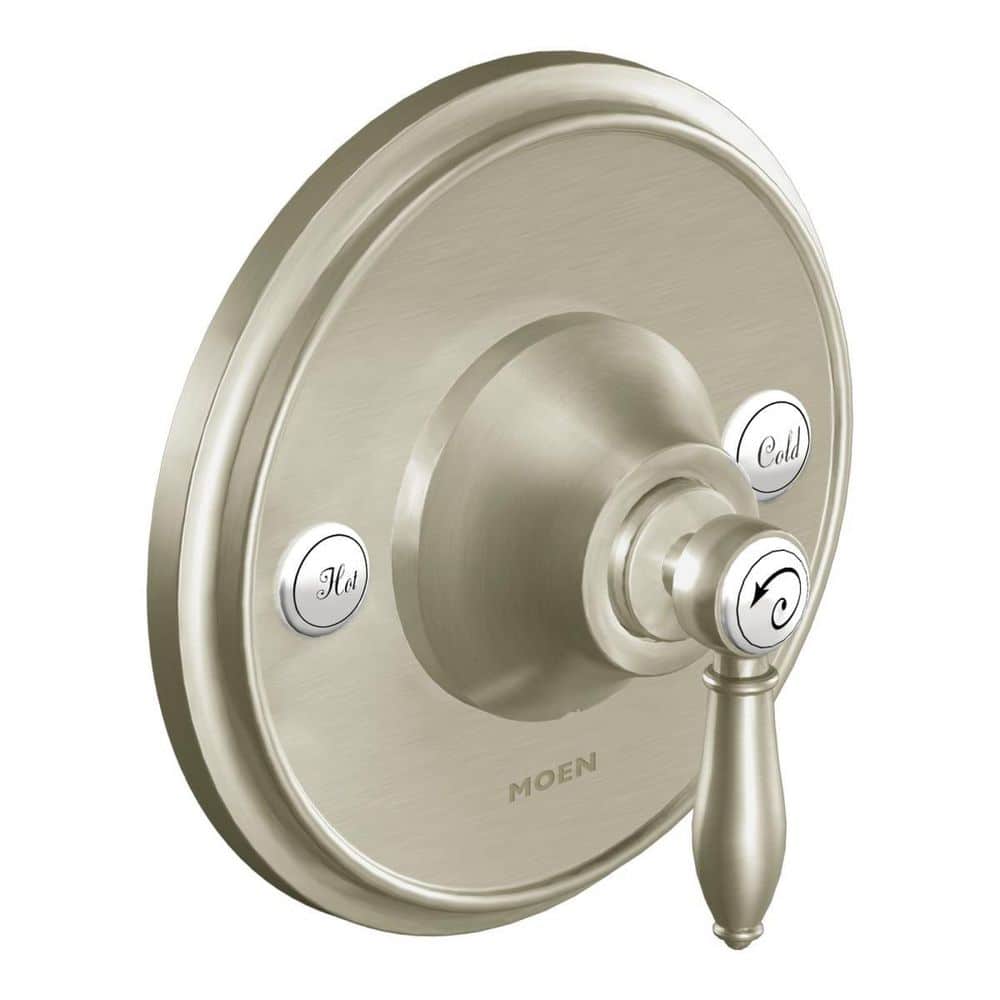 MOEN Weymouth 1-Handle Wall Mount Valve Handle in Brushed Nickel (Valve Not Included)