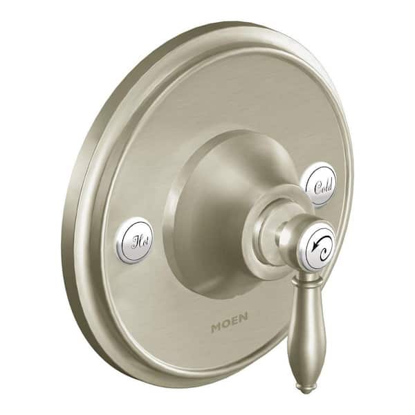 Weymouth 1-Handle Wall Mount Valve Handle in Brushed Nickel (Valve Not Included)