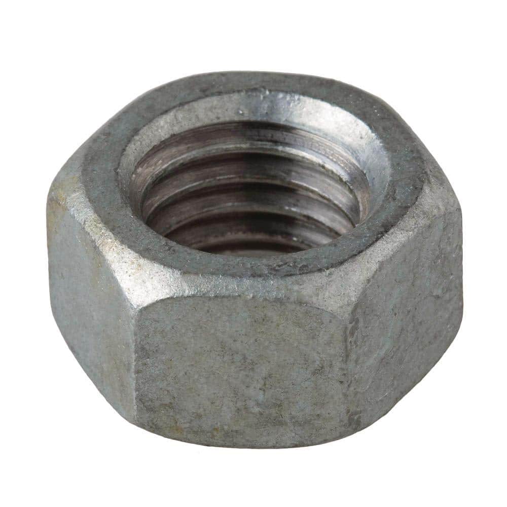 1/2-13 Hex Nuts Hot Dipped Galvanized 300 Pieces 
