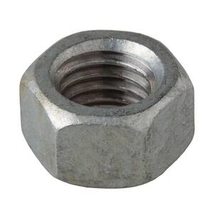 Brighton-Best 1"-8 NC Grade A Finished Hex Nuts Hot Dip Galvanized - 25 Per Box (323360