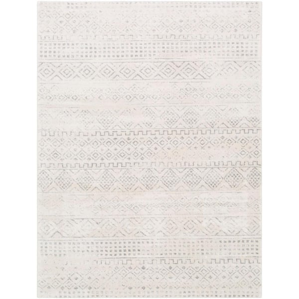 Melero Light Gray 9 ft. x 12 ft. 3 in. Area Rug
