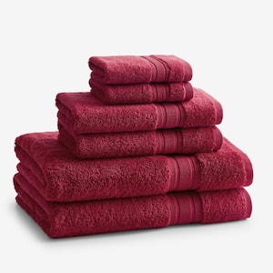MADISON PARK Signature 800GSM 8-Piece Blush 100% Premium Long-Staple Cotton Bath  Towel Set MPS73-321 - The Home Depot