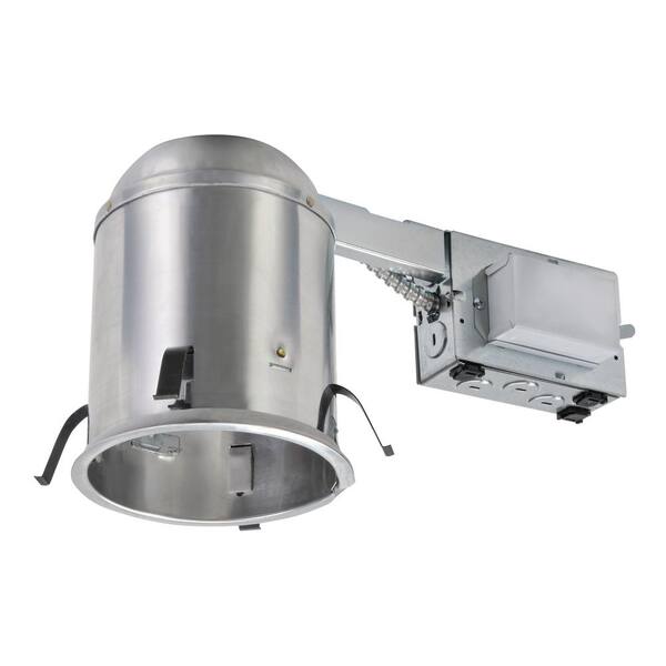 HALO H572 5 in. Aluminum CFL Recessed Lighting Housing for Remodel Ceiling, Insulation Contact, Air-Tite