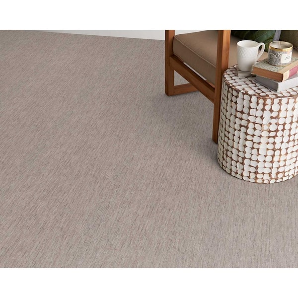 Borderline Chestnut Custom Area Rug with Pad