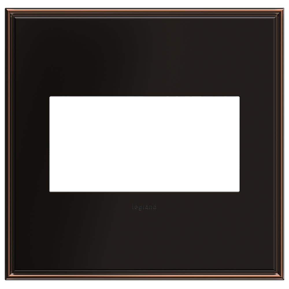 adorne 2 Gang Decorator/Rocker Wall Plate, Oil Rubbed Bronze (1-Pack) price history on PriceWatchPro