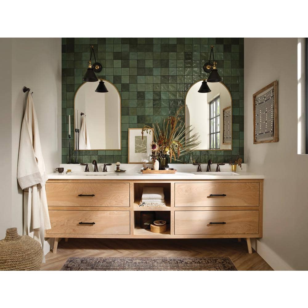 Elegant Brantford Oil-Rubbed Bronze High-Arc Bathroom Faucet
