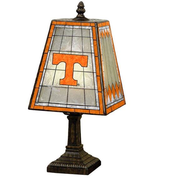 The Memory Company NCAA 14 in. Tennessee Volunteers Art Glass Table Lamp