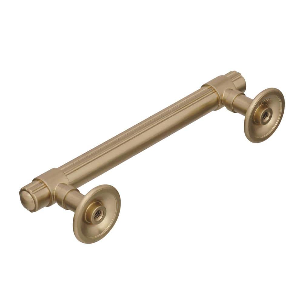 Golden Champagne 3-3/4 Inch Center to Center Bar Pull