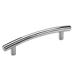 Nimes Collection 3 3/4 in. (96 mm) Chrome Traditional Cabinet Bar Pull