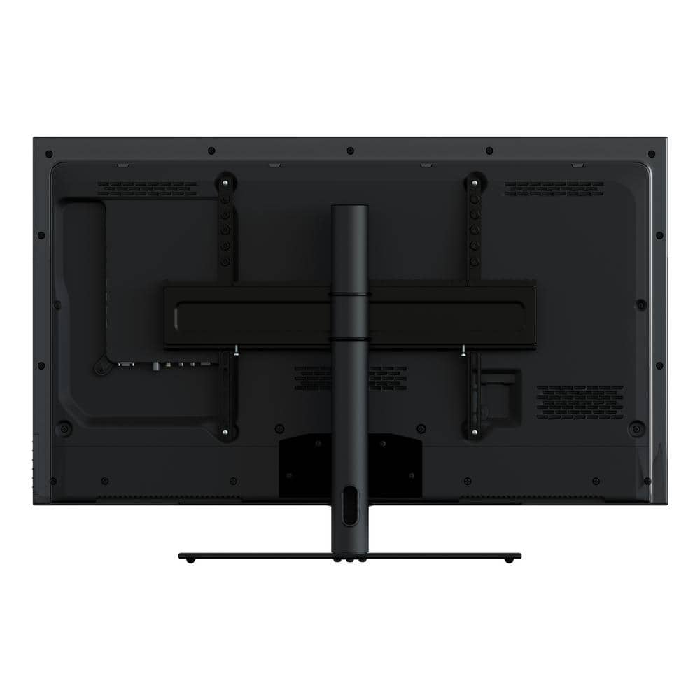 Universal Gloss Black Metal Table Top TV Stand for 46-65 Inch TVs
