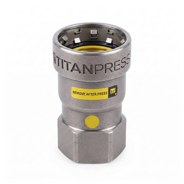 2 in. Carbon Steel Press x FPT Female Adapter HNBR Gas