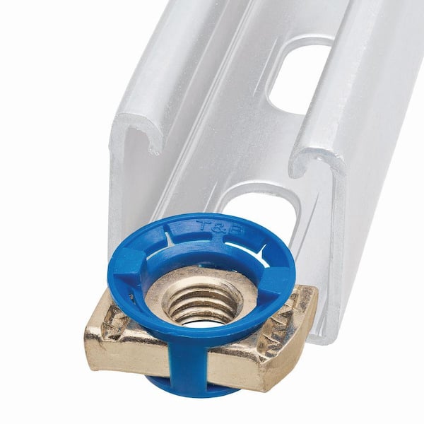 Superstrut 3/8 in. Nylon Strut Fitting Cone Nut in Gold