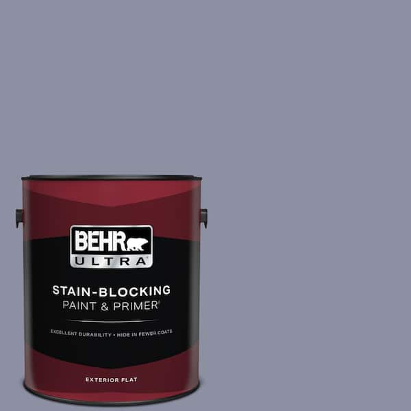 BEHR ULTRA 1 gal. #S550-4 Camelot Flat Exterior Paint & Primer