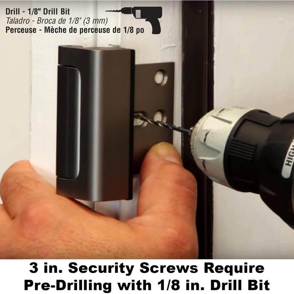 Oil Rubbed Bronze Aluminum Entry Door Blocker