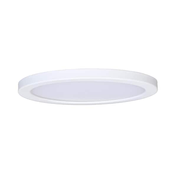 Cylinossis 8 in. Canless 3000K New Construction or Remodel Integrated LED Recessed Light Kit