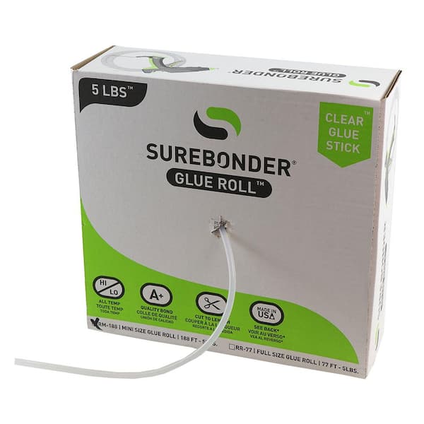 Surebonder Mini Size Hot Glue Sticks 4 Clear 5 lb. Box (FPR725M54), 1 -  Harris Teeter