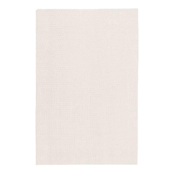HomeRoots Textured 8 ft. x 10 ft. Unthemed Woven Solid Color Plastic;Vinyl Rectangle Non Slip Area Rug Pad