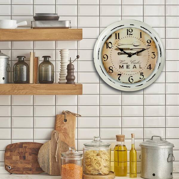 Unbranded Antique Look Kitchen Wall Clock