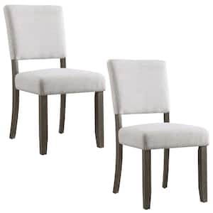 Upholstered Dining Chair in Heather Gray (Set of 2)