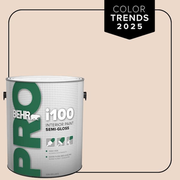 BEHR PRO 1 gal. #S210-1 Nutmeg Frost Semi-Gloss Interior Paint