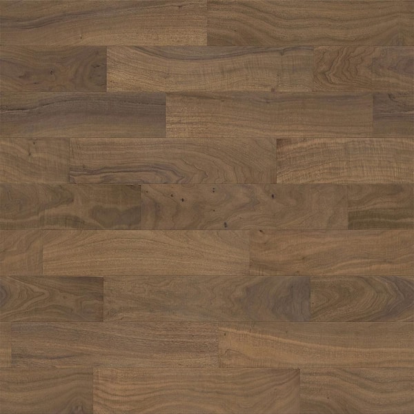 SELKIRK FLOORS Take Home Sample - Marseilla Walnut 5 in. W x 4 in. L Engineered Hardwood Flooring