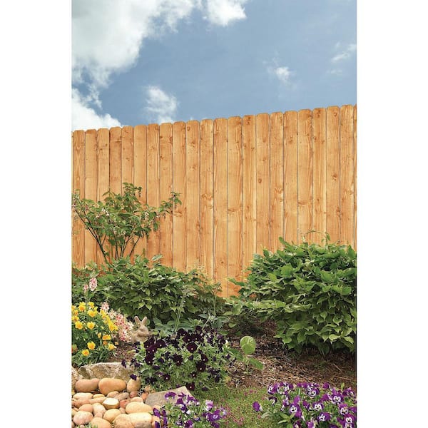 3/4 in. x 6 in. x 8 ft. Alta Premium Treated Dog-Ear Fence Picket