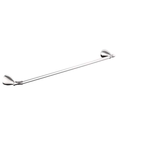 Glacier Bay Edgewood 24 in. Towel Bar in Chrome