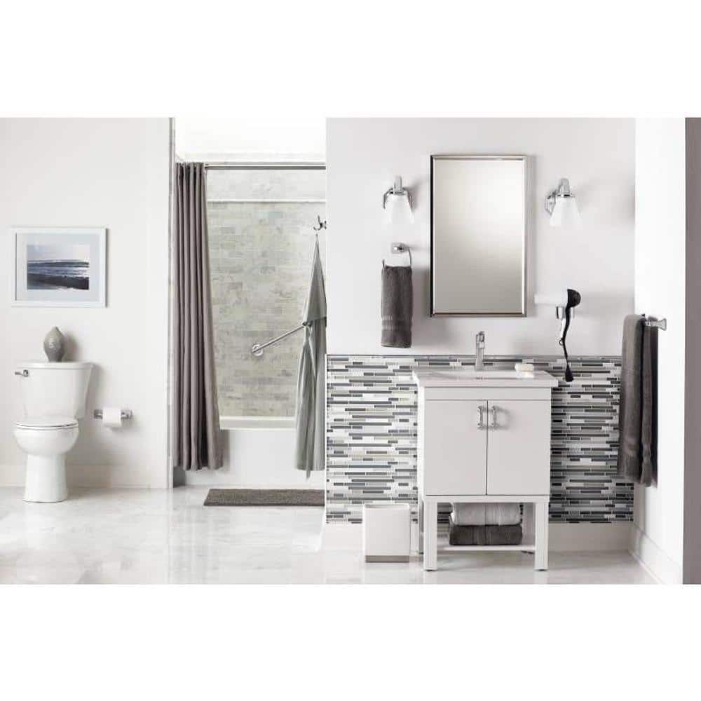 Voss Towel Ring in Brushed Nickel