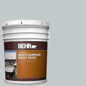 5 gal. #RP-12 Royal Slate Flat Multi-Surface Exterior Roof Paint