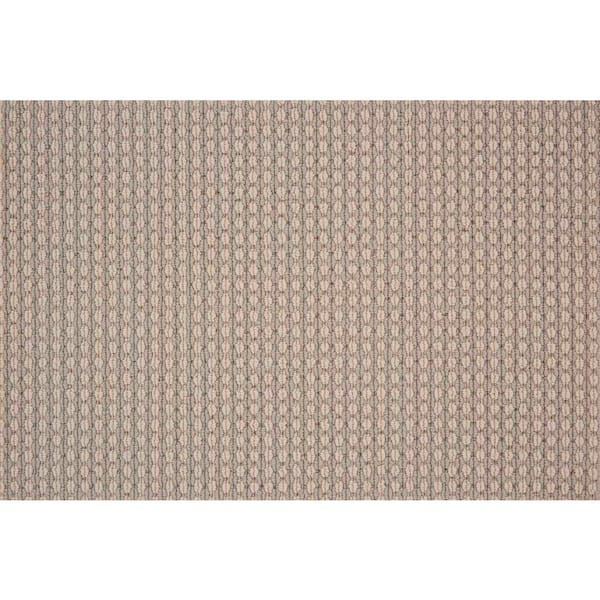 Natural Harmony Longmont - Taupe - Gray 13.2 ft. 37 oz. Wool Pattern Installed Carpet