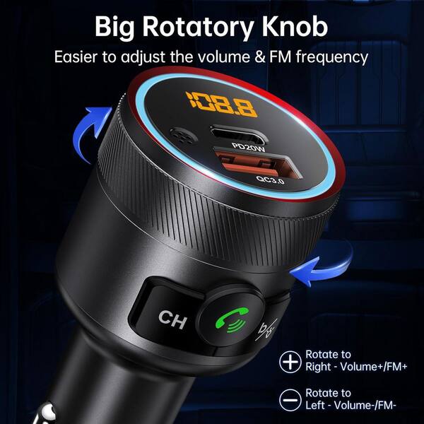 Bluetooth V5.3 F Aux Transitter Receiver Car Adapter, Car Quick - View #11