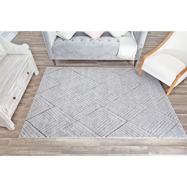 Cadence Soapstone Gray 5 ft. x 7 ft. Area Rug